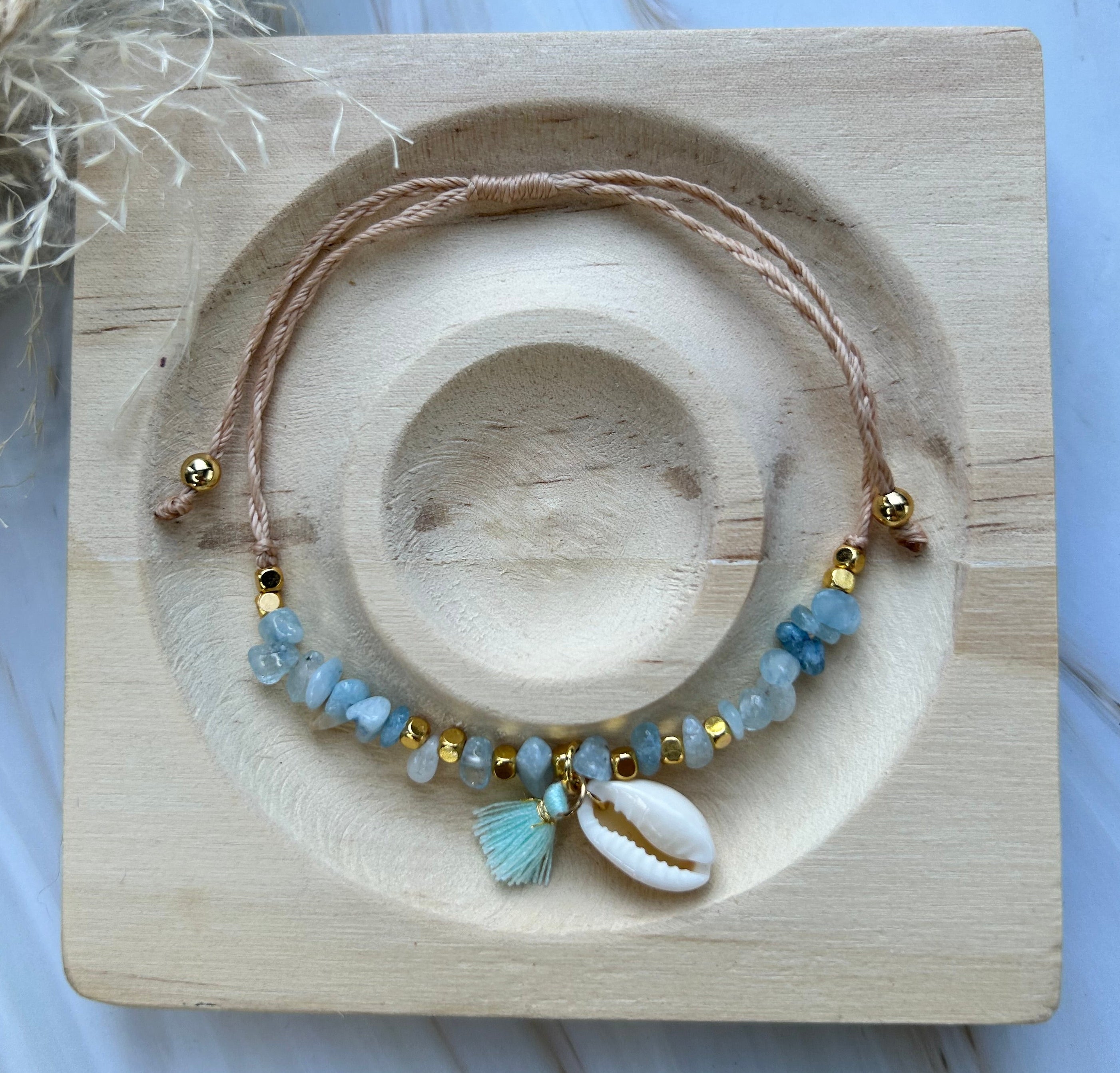 Moonora Blue Mermaid Armband | Aquamarin