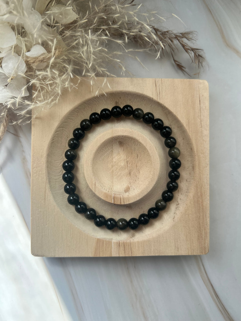 Goldobsidian Armband 0,6