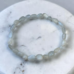 Mondstein (weißer Labradorit) Armband Nuggets