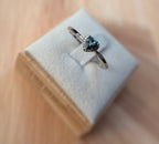 London Blue Topas Herzring