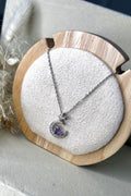 Mond & Sterne Amethyst Halskette