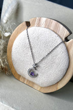 Mond & Sterne Amethyst Halskette
