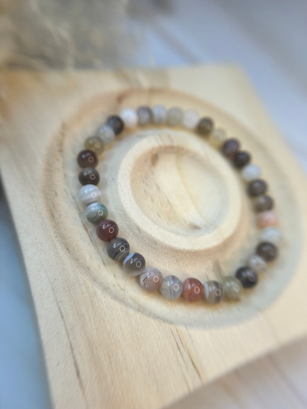 Botswana Achat Armband