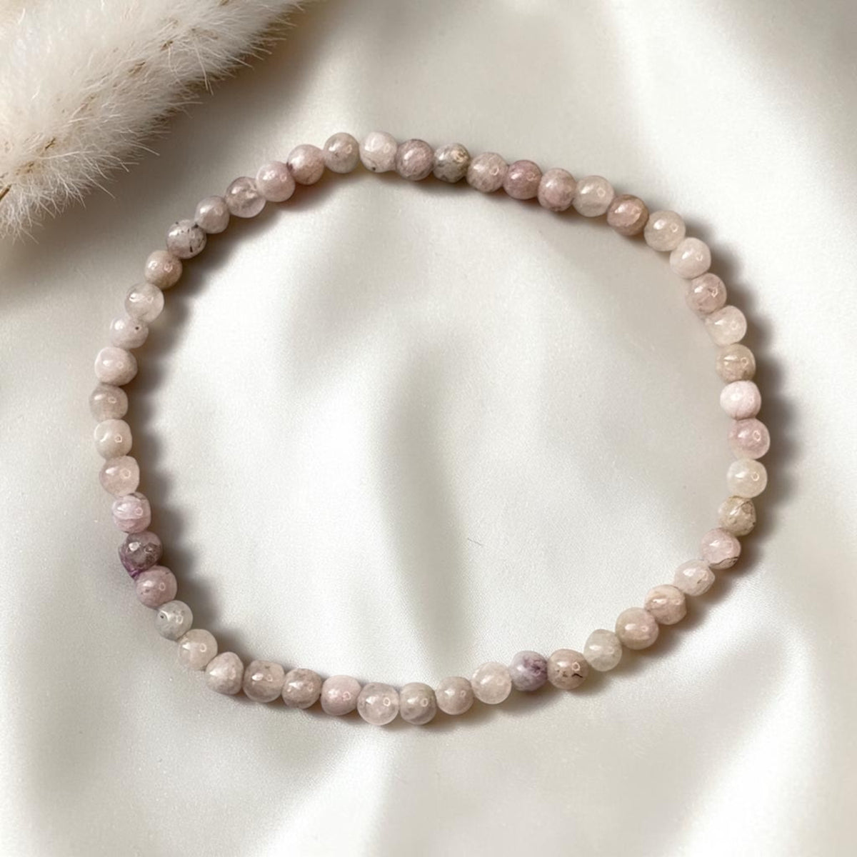 Mondstein Armband 4mm