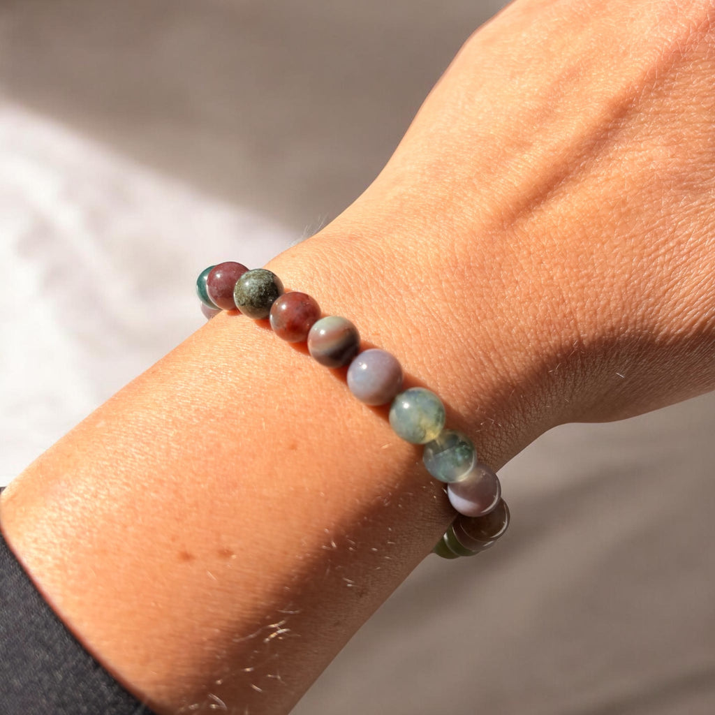 Buntjaspis Armband