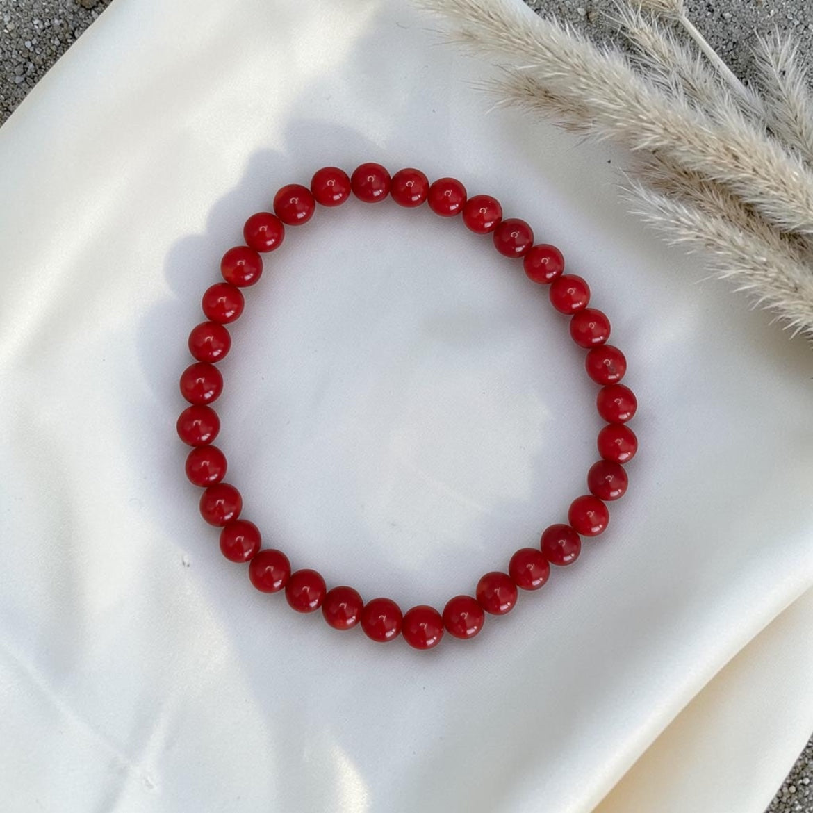 Bambus Koralle Armband 0,6