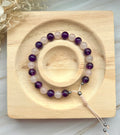 Mala Armband | Rosenquarz & Amethyst