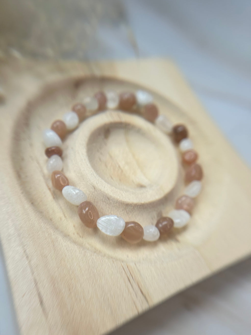Mondstein Armband Nugget