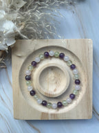 Amethyst | Prehnit | Rosenquarz Armand 0,6