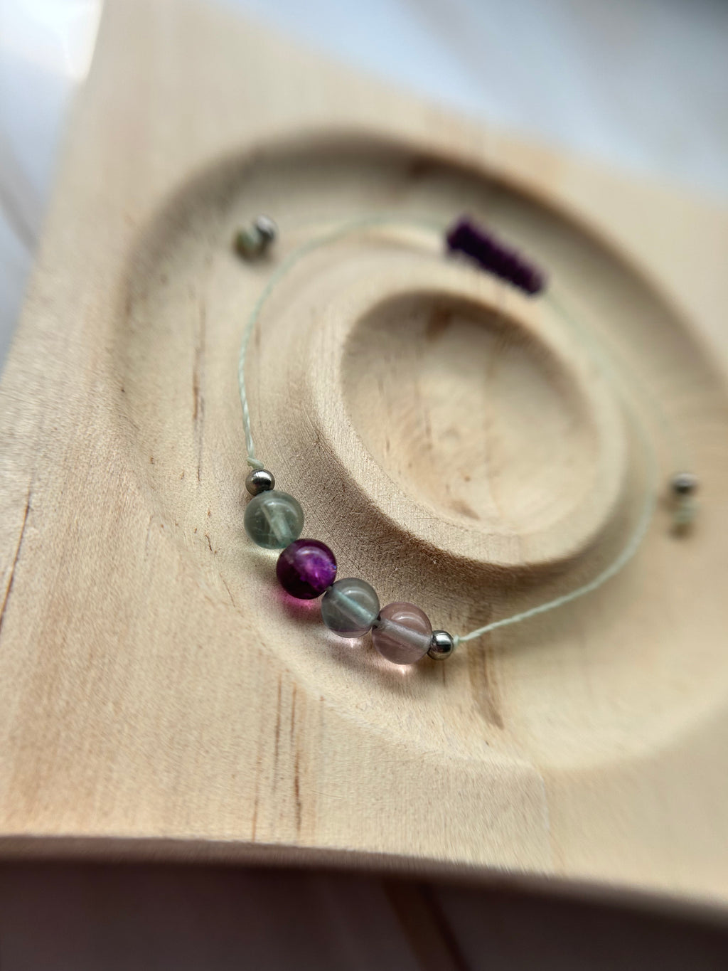 Seelenanker Armband - Fluorit