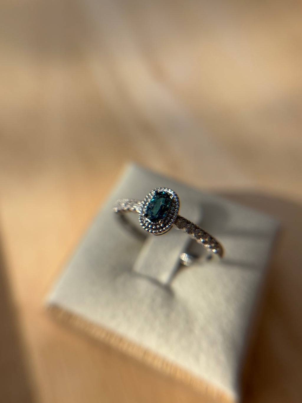London Blue Topas Ring