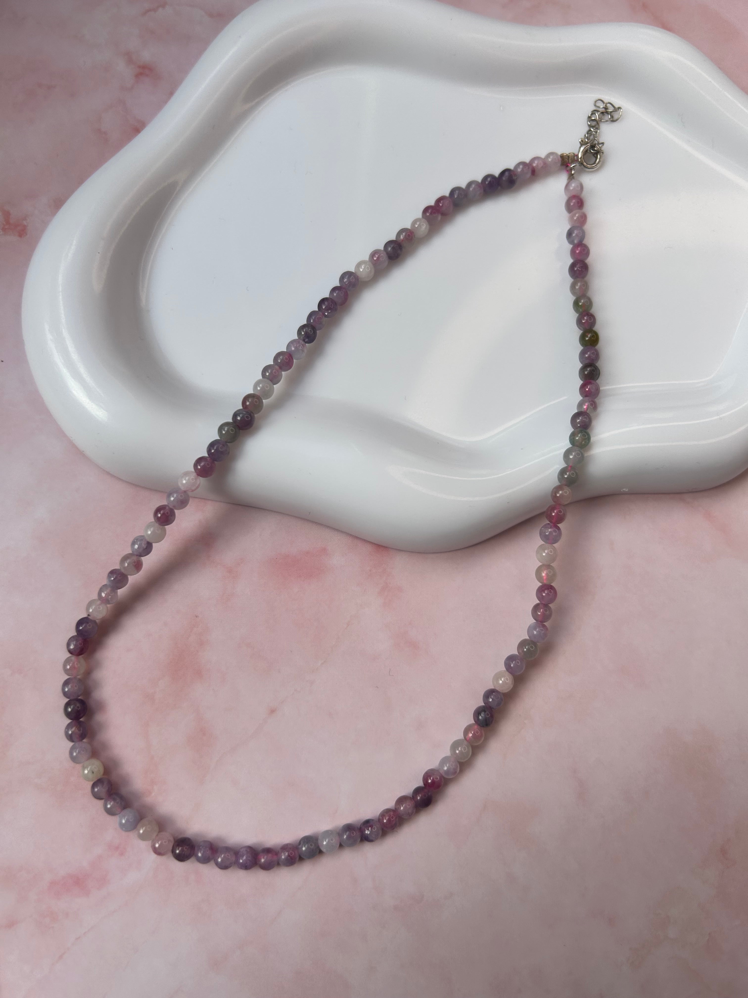 Lepidolith Kette