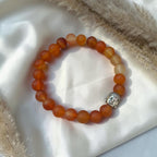 Karneol Buddha Armband 0,8
