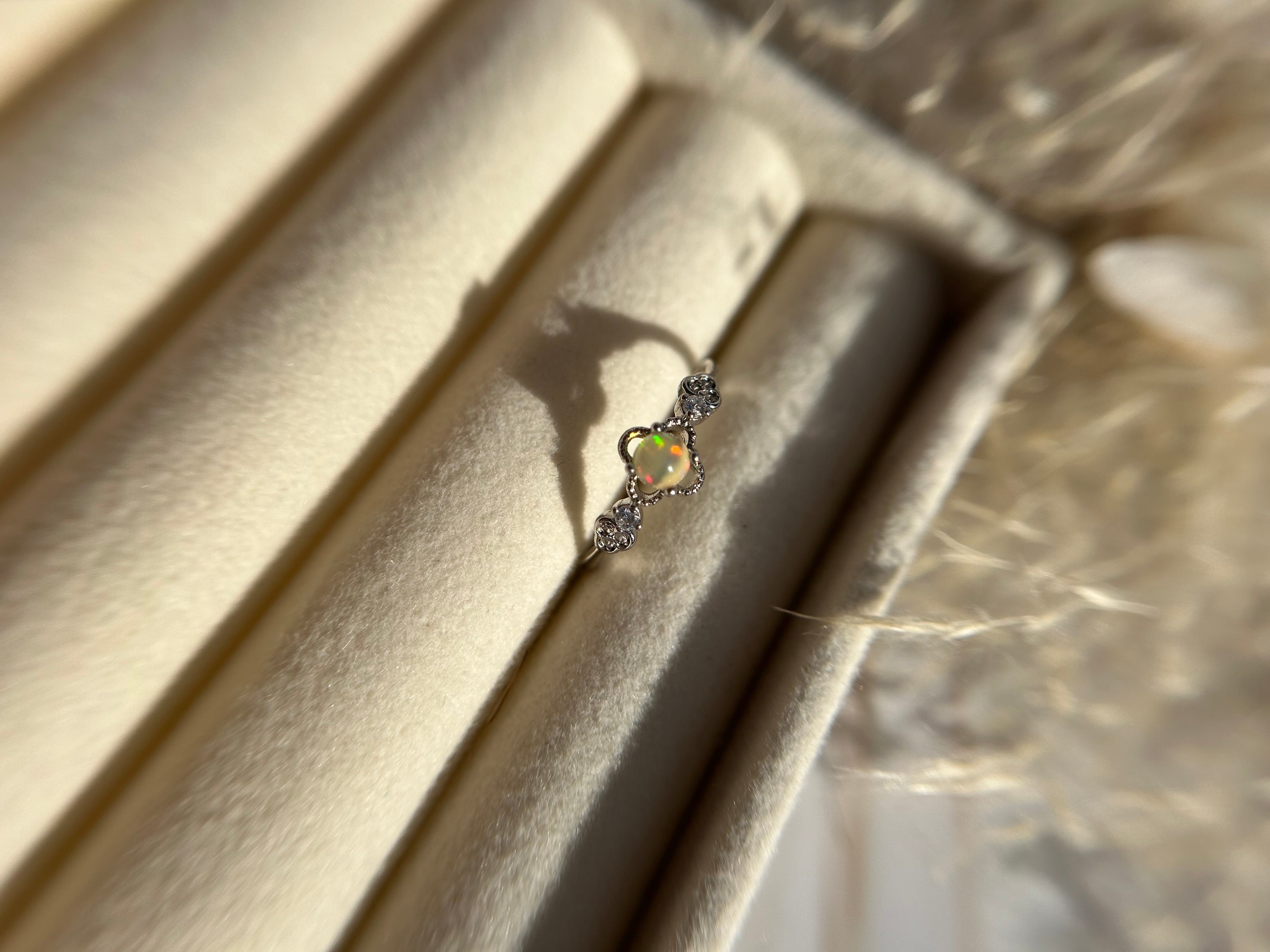 Opal Ring 925er Silber