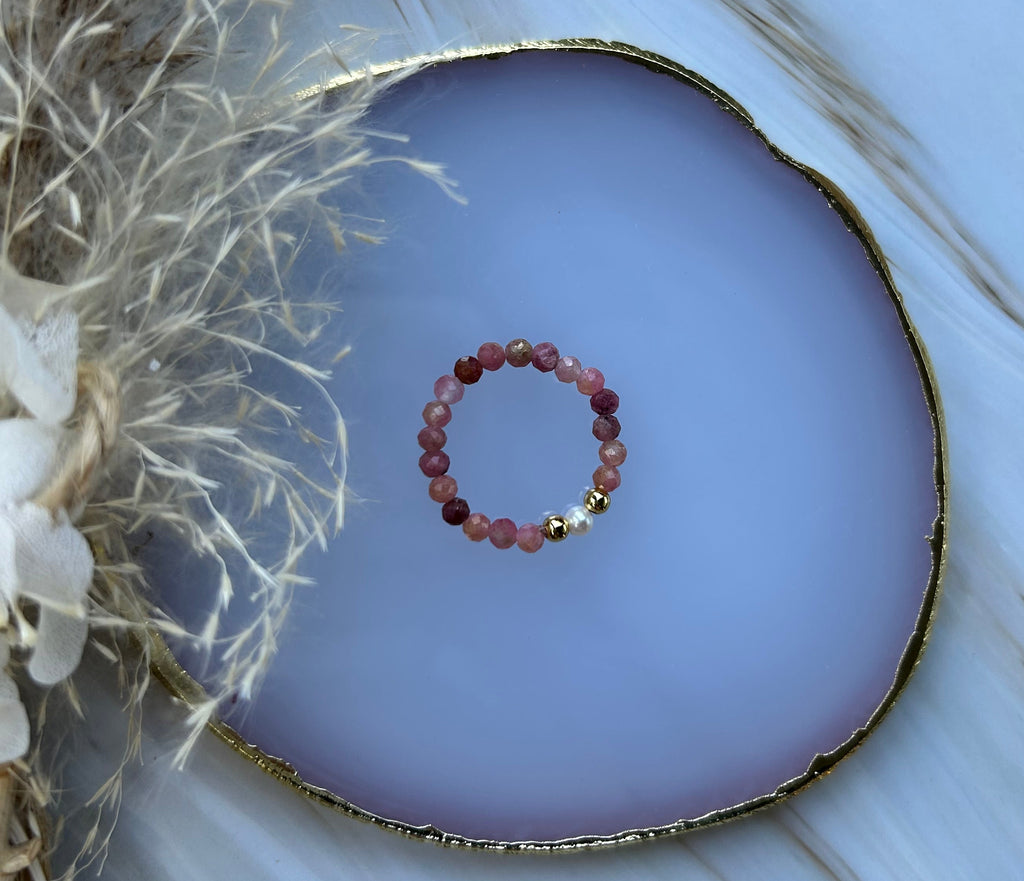 Stretchring Rhodonit