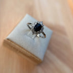 Schwarzer Opal Ring