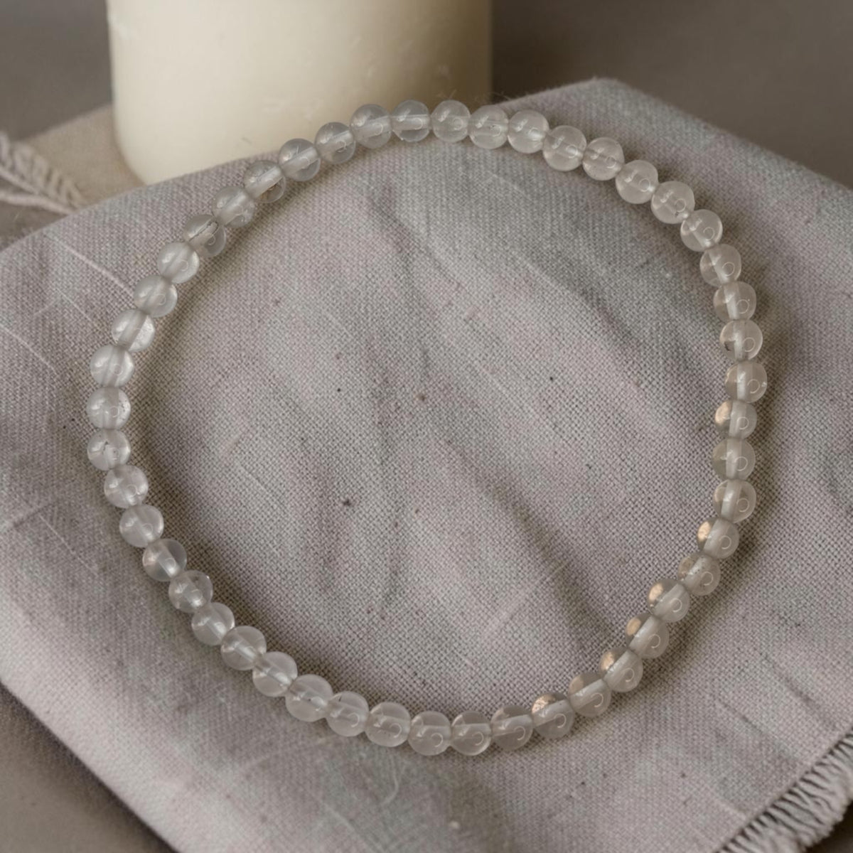 Bergkristall Armband 4 mm