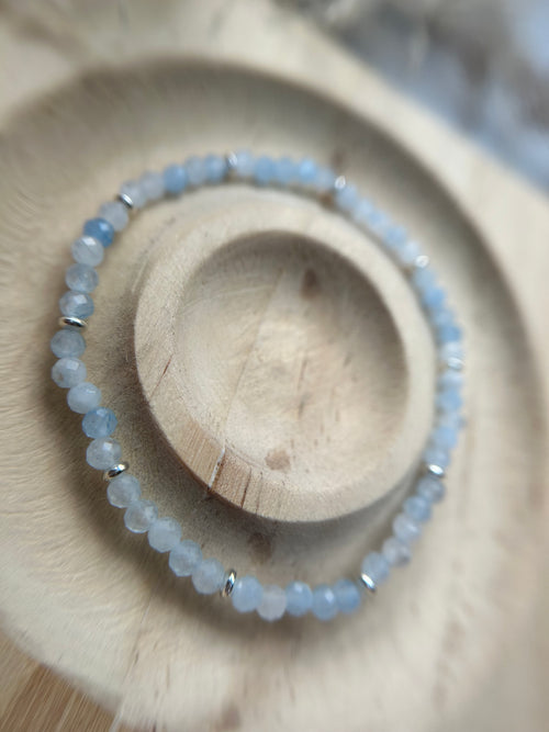 Aquamarin Armband | faccetiert