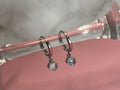 Aquamarin 925er Silber Ohrringe