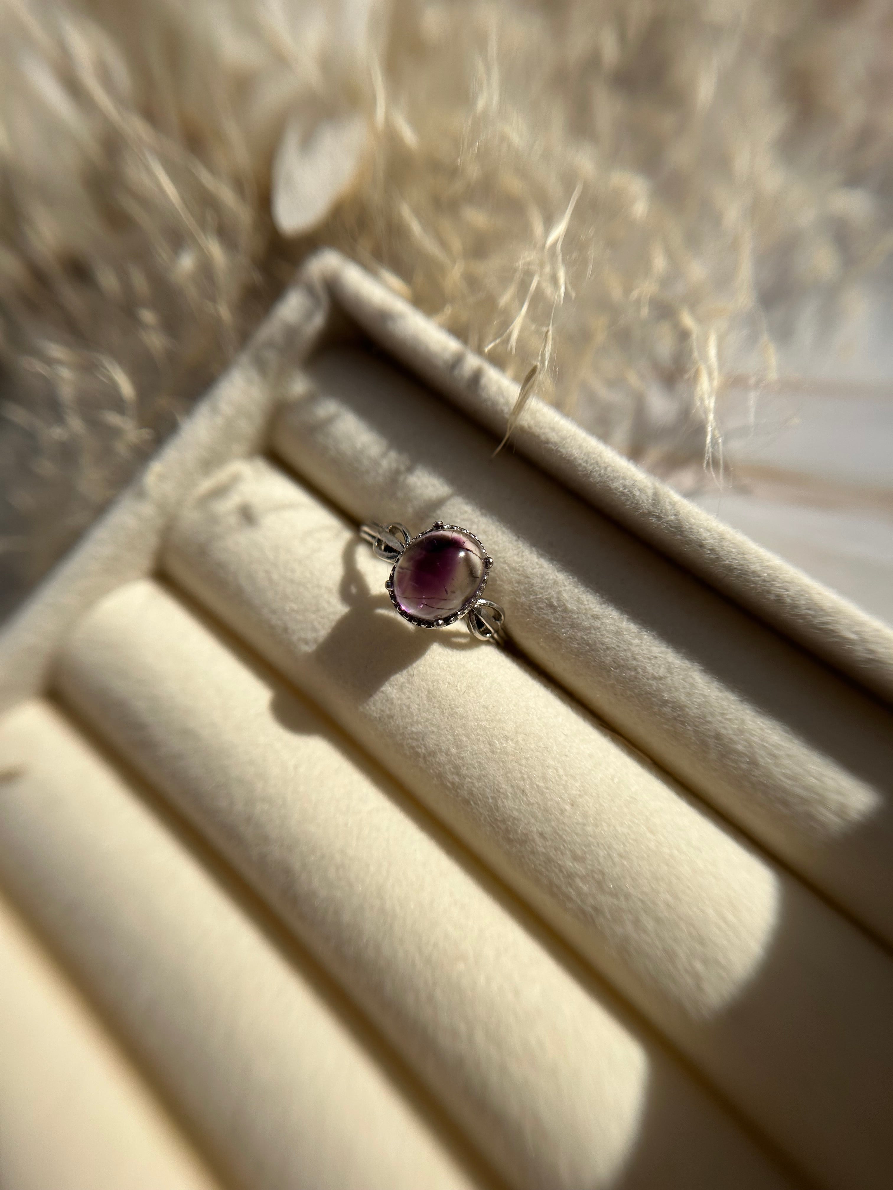 Amethyst Ring 925er Silber