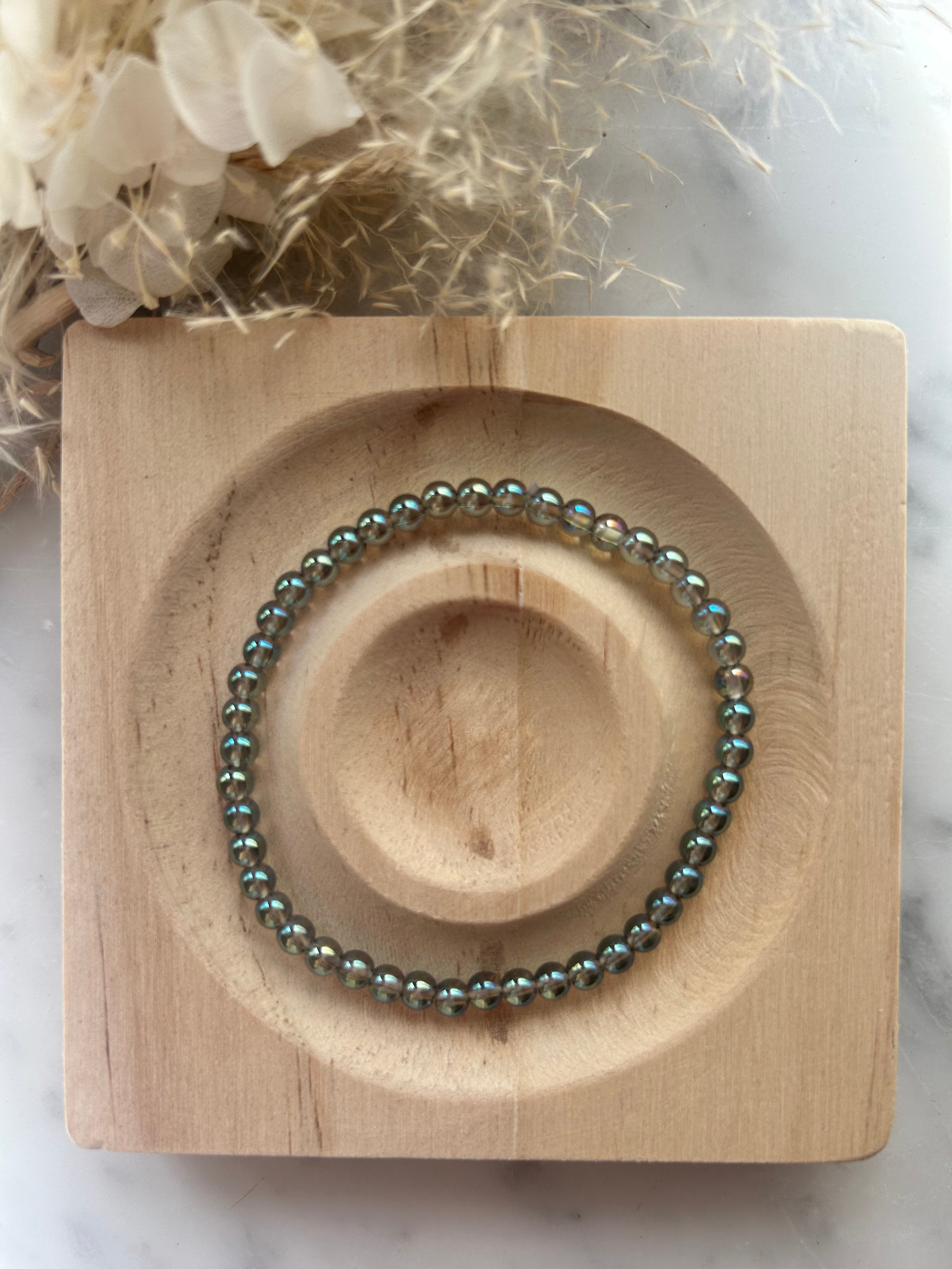 Aqua Angel Bergkristall Armband 0,4