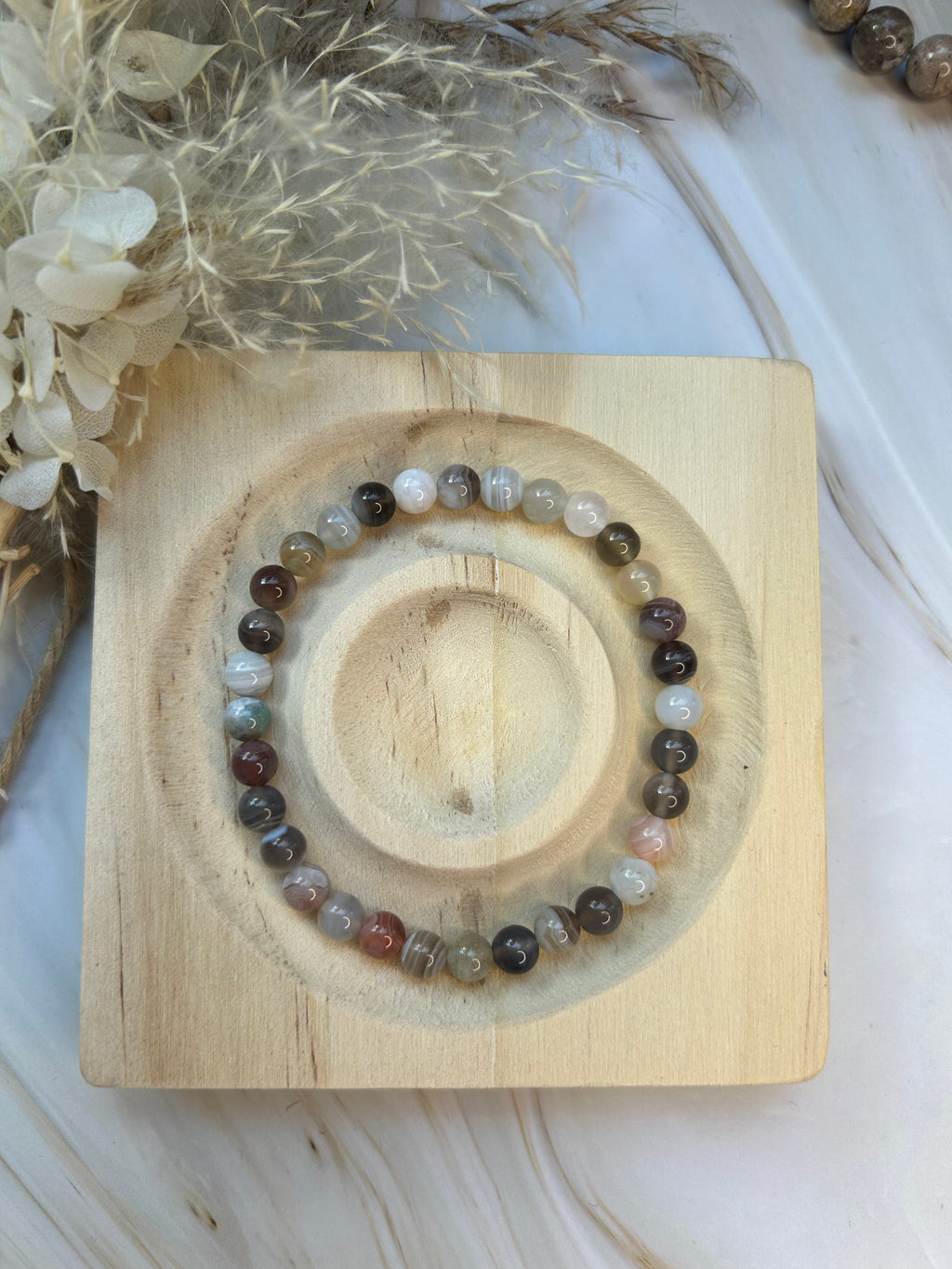 Botswana Achat Armband