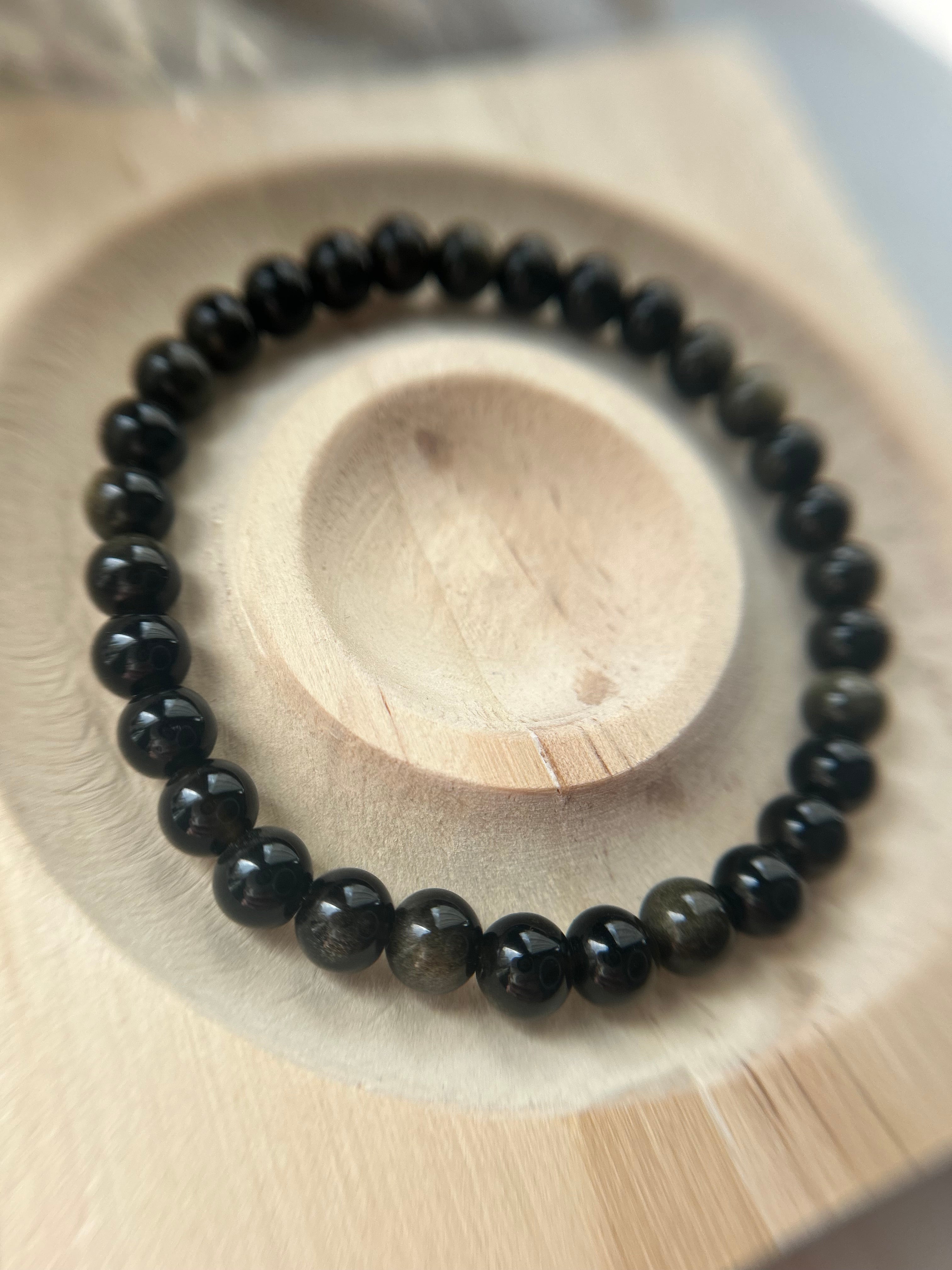 Goldobsidian Armband 0,6