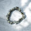 Dalmatiner Jaspis Splitter Armband