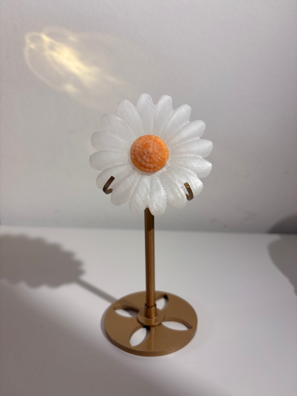 Selenit | Orangencalcit Blume
