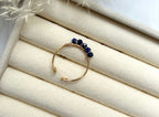 Lapislazuli Ring vergoldet