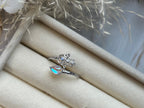 Hand der Fatima Ring mit Opal