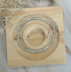 Silky Aquamarin Armband 0,4