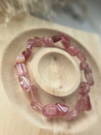 Hämatitquarz Nugget Armband