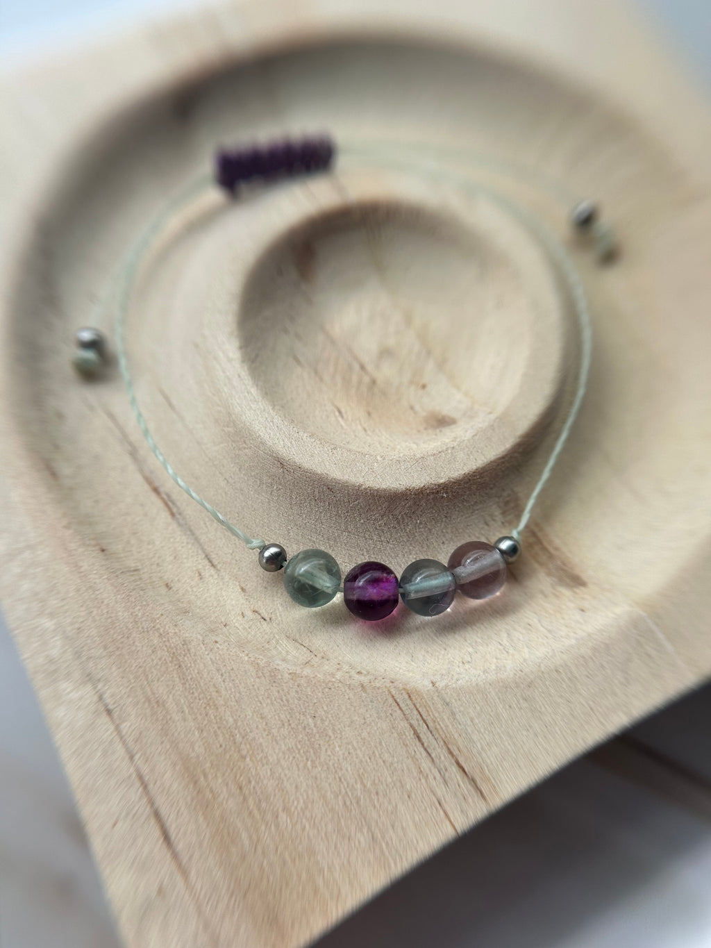 Seelenanker Armband - Fluorit