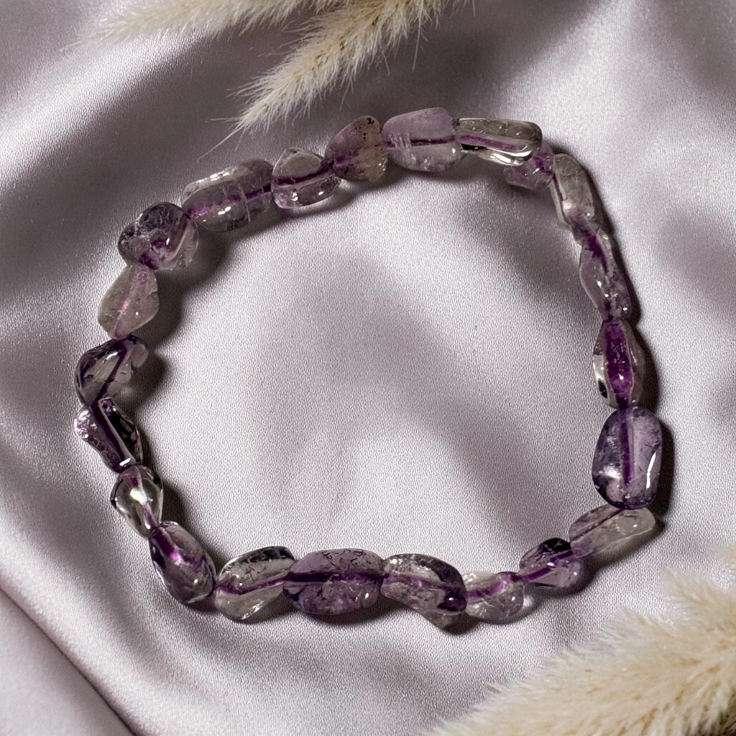 Amethyst Nugget Armband