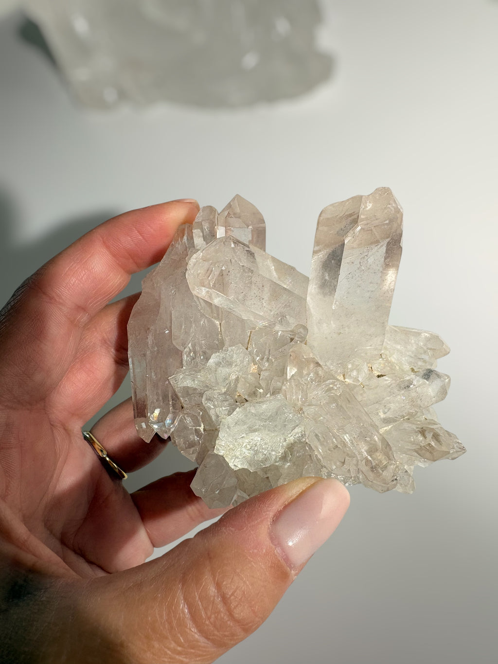 Bergkristall Cluster aus Brasilien