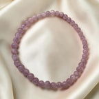 HIGH QUALITY - Kunzit Armband 4 mm