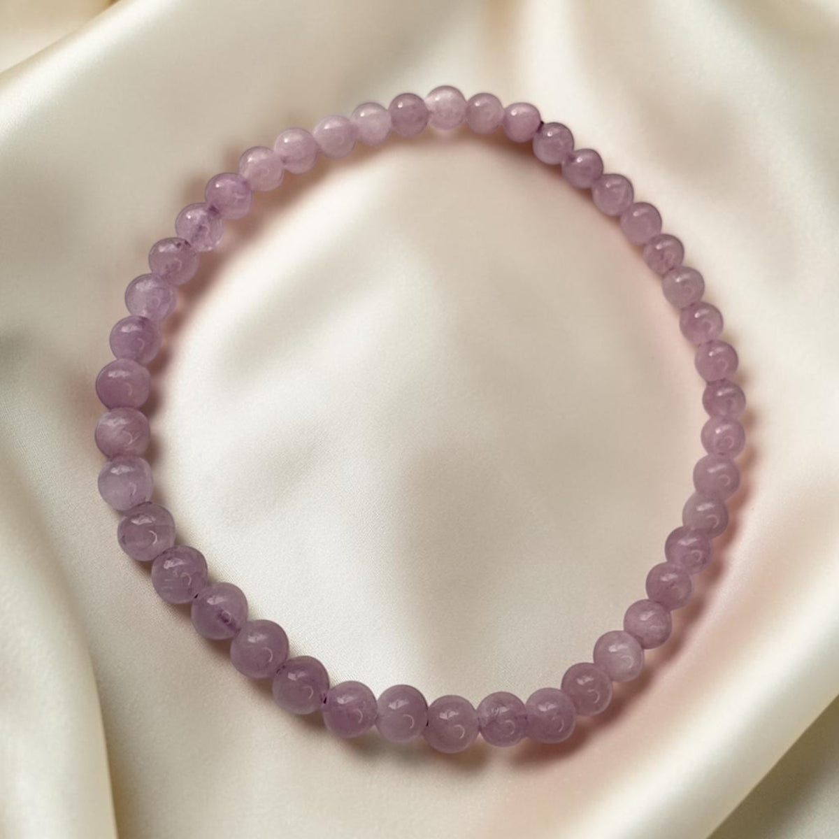 HIGH QUALITY - Kunzit Armband 4 mm