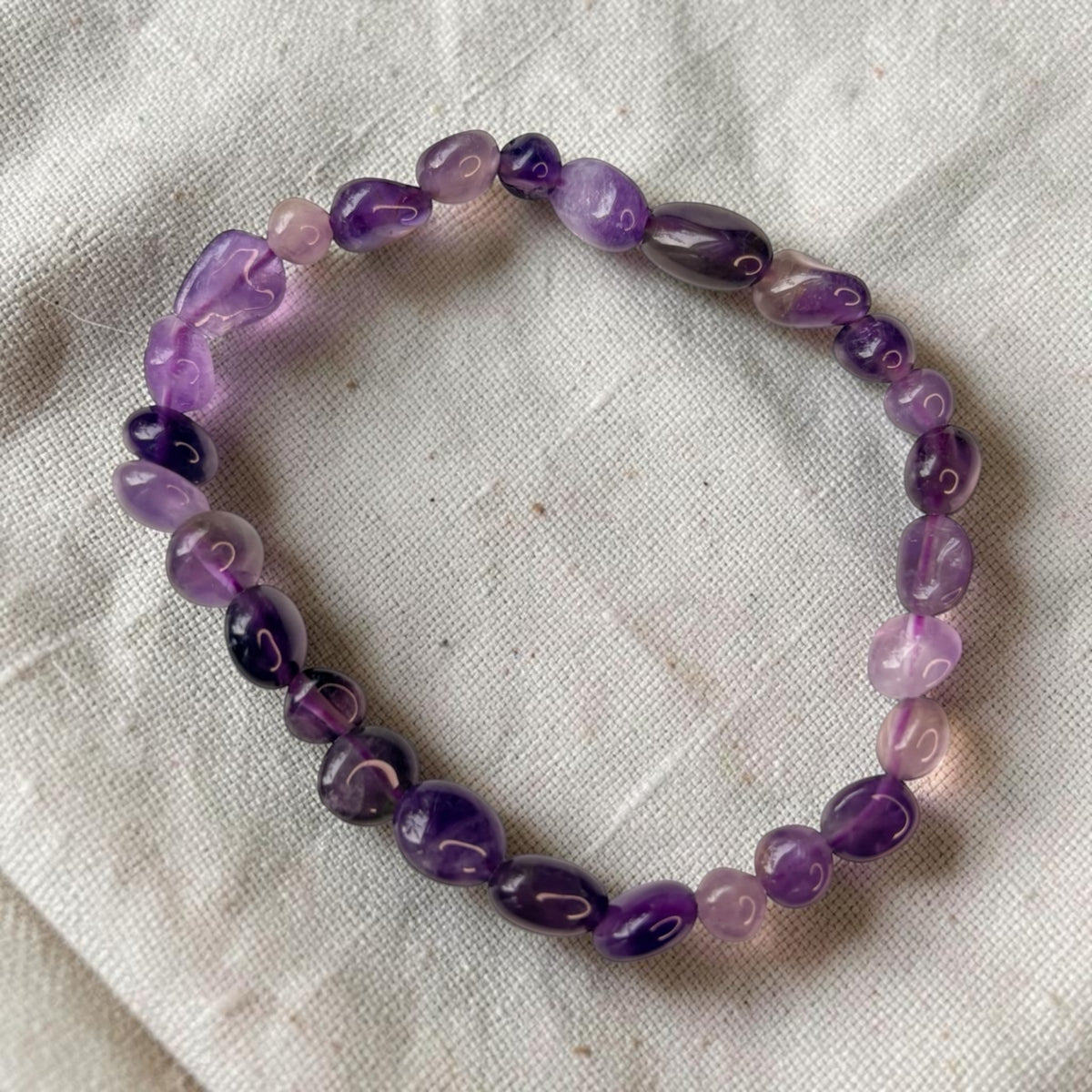 Amethyst Nugget Armband