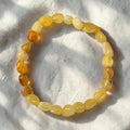 Gelber Opal Nugget Armband