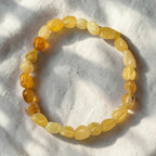 Gelber Opal Nugget Armband